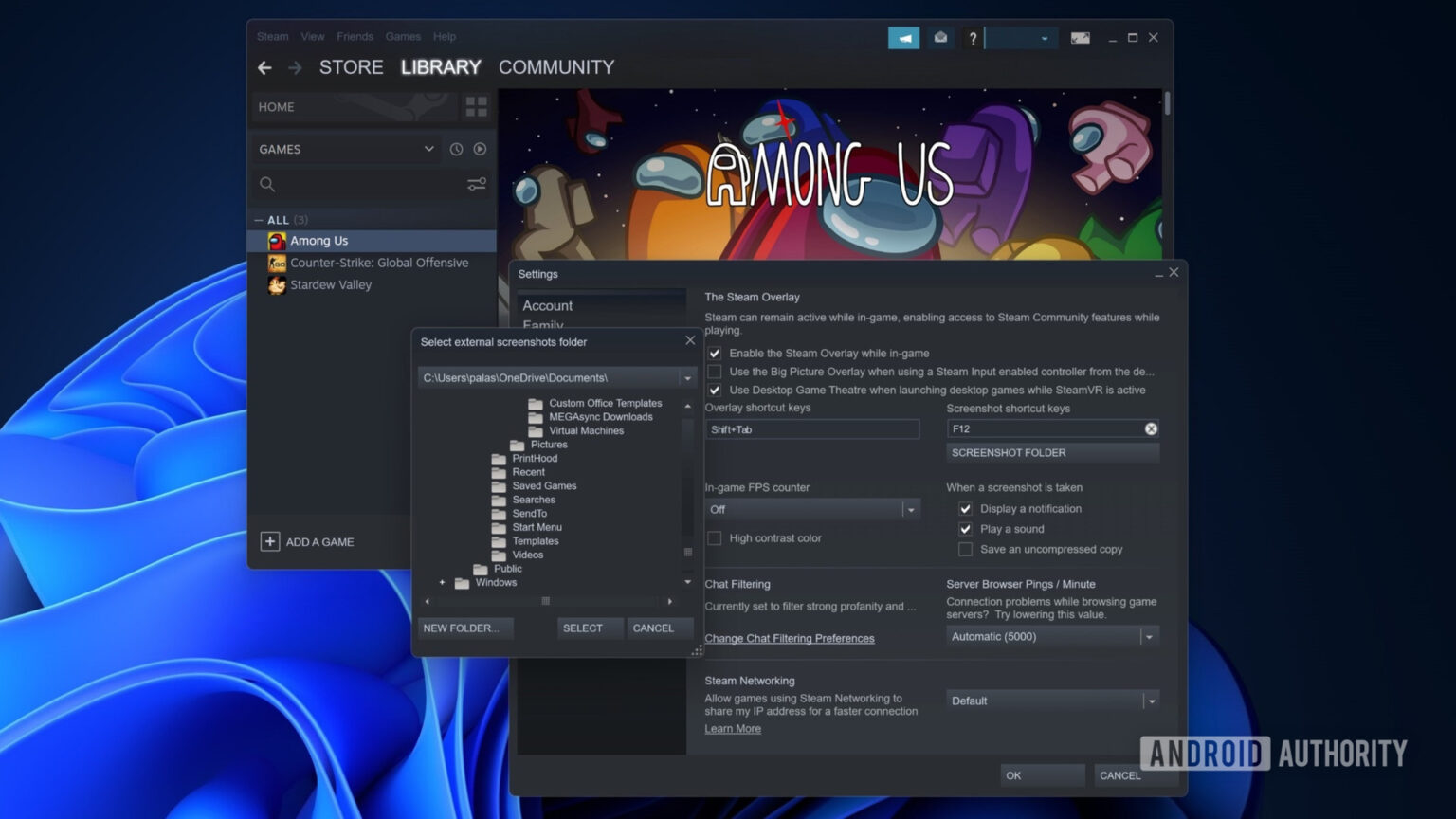 How To Take And Find Screenshots On Steam Android Authority
