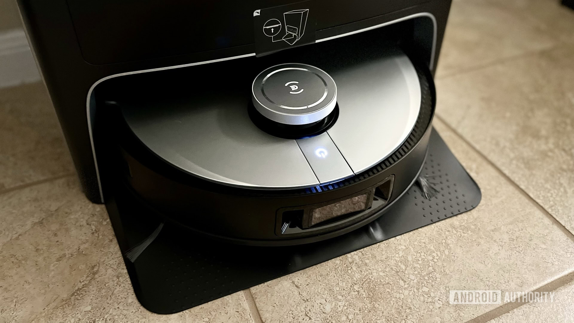 The Ecovacs Deebot X1 Omni in the Omni Station