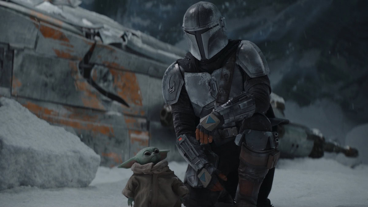 Mando and Grogu in The Mandalorian - what to watch on Disney Plus