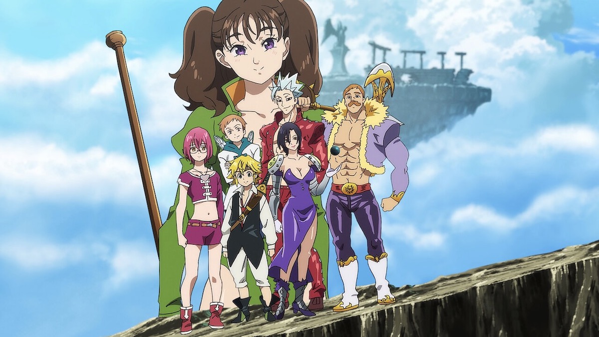 Group hero shot from The Seven Deadly Sins - best anime on netflix