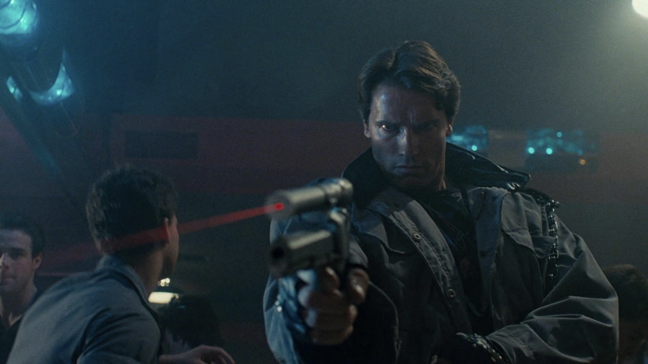 Arnold Schwarzenegger as The Terminator 80s movies