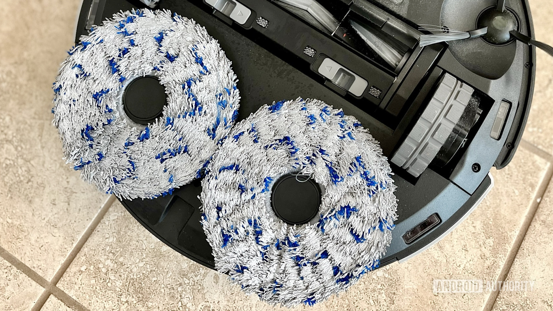 The mopping pads on the Deebot X1 Omni