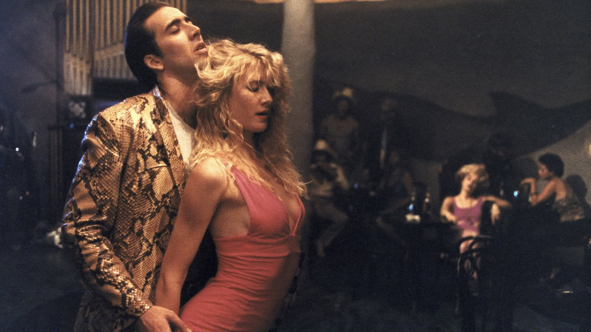 Nic Cage and Laura Dern dancing in Wild at Heart - best Nicolas Cage performances