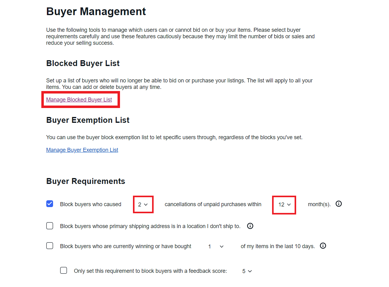 buyer management