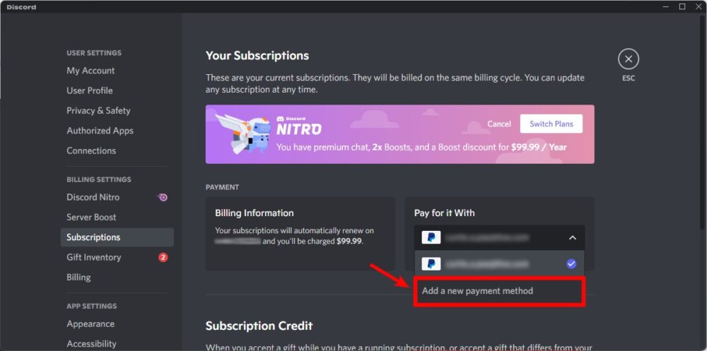 How to unlink PayPal from Discord - Android Authority