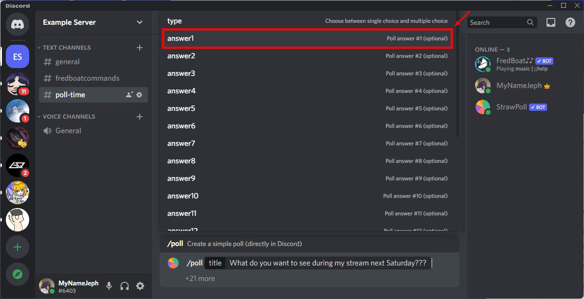 How to make a poll on Discord - Android Authority