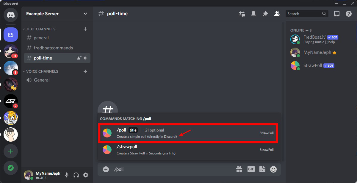 How to make a poll on Discord - Android Authority