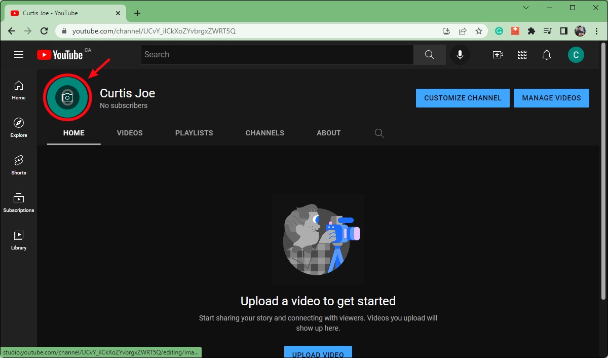 Change Your YouTube Channel Profile Picture  YouTube