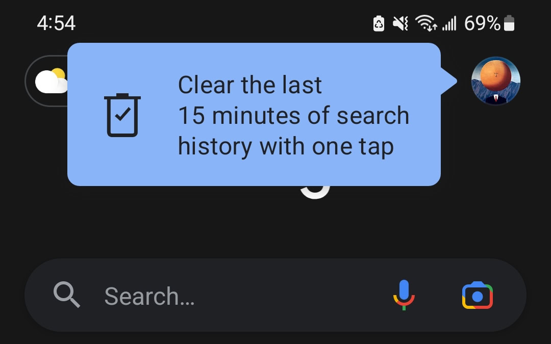 Google notification