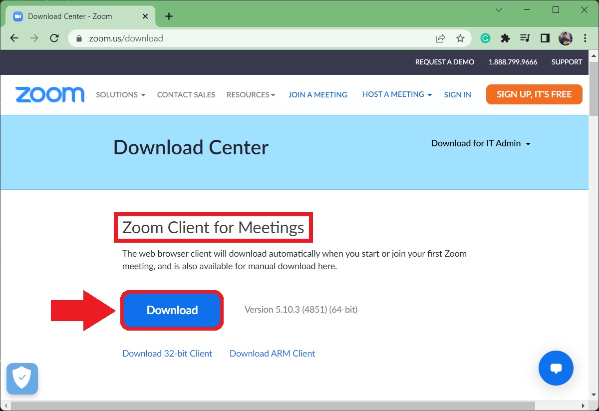 download zoom client meetings