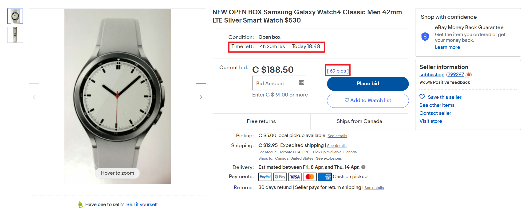 how eBay bidding works