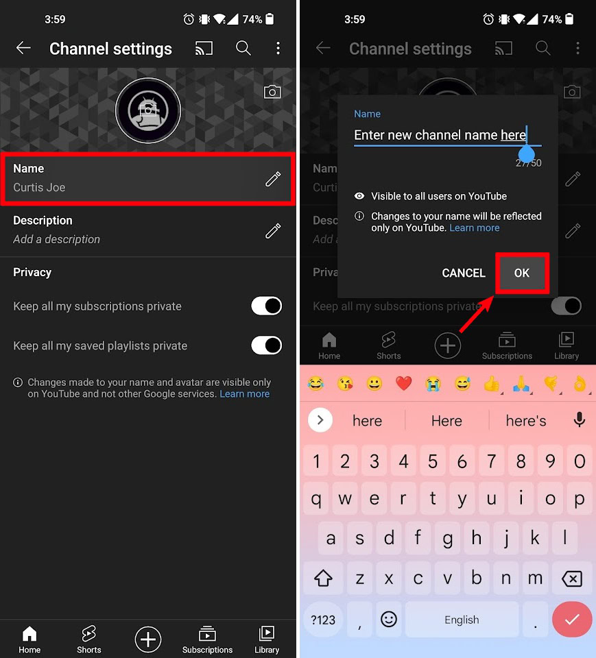 How to change your YouTube channel name - Android Authority