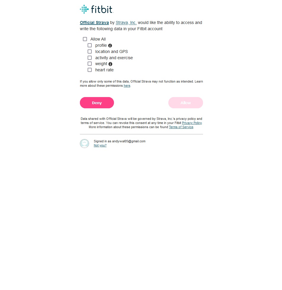 fitbit strava sync page 6