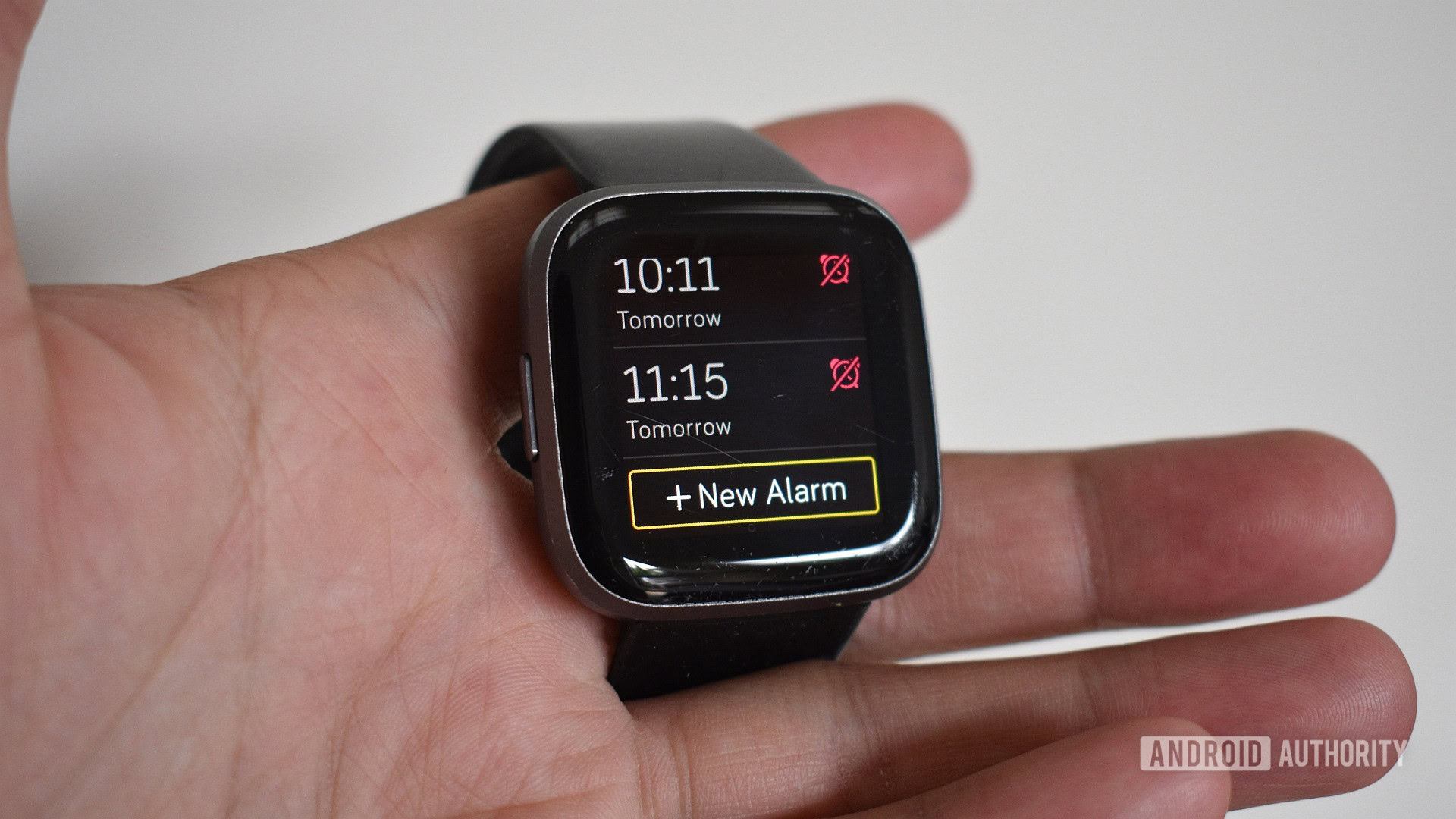 fitbit versa 2 alarm screen 2