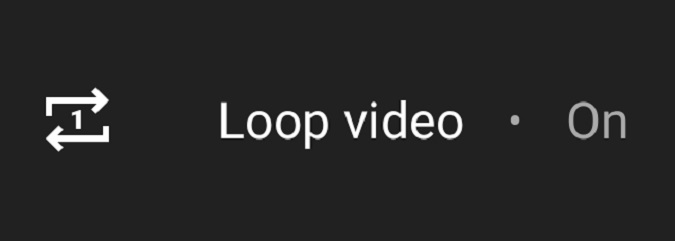 youtube loop video logo