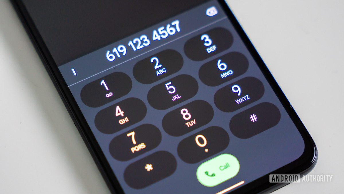 Android dialer on phone app 2