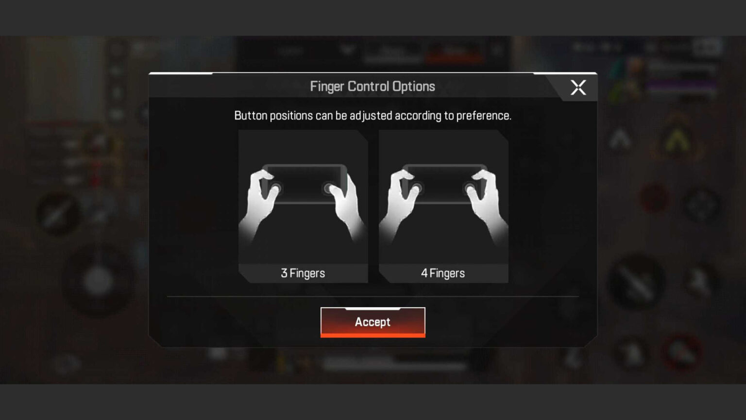 How to configure onscreen controls in Apex Legends Mobile