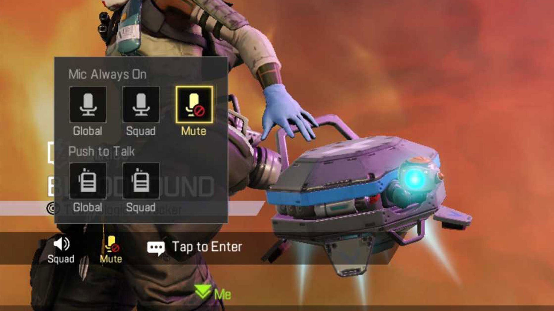 Apex Legends Mobile Gameplay Mic Controls 1