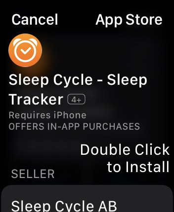 Apple Watch App Store Prompts