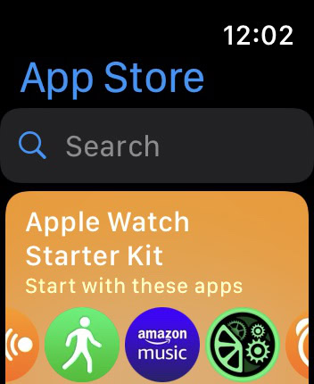 Apple Watch Screenshot App Store