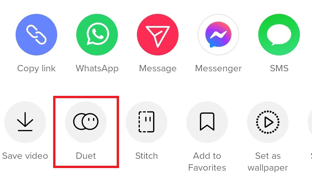 Duet TikTok