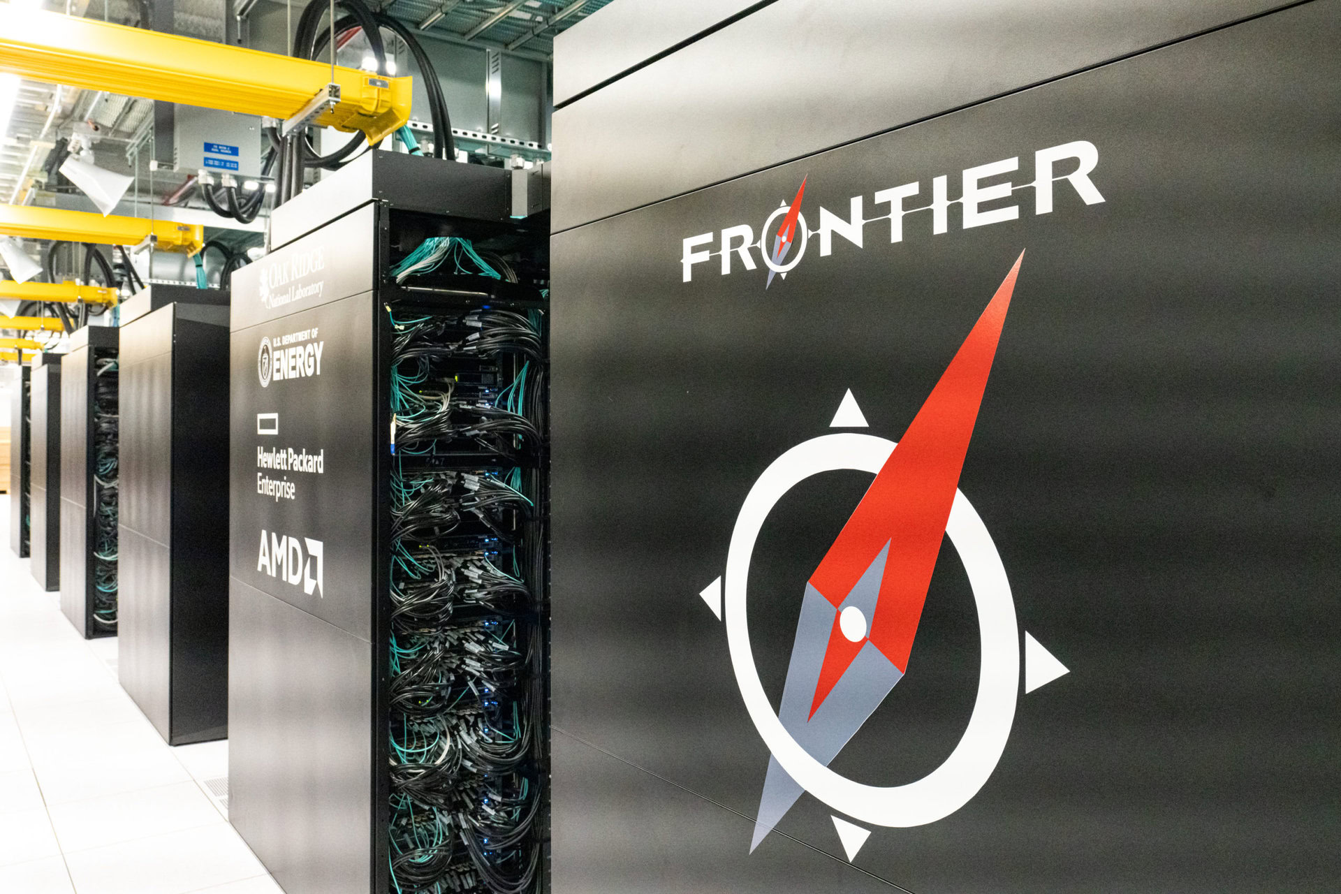 Frontier supercomputer