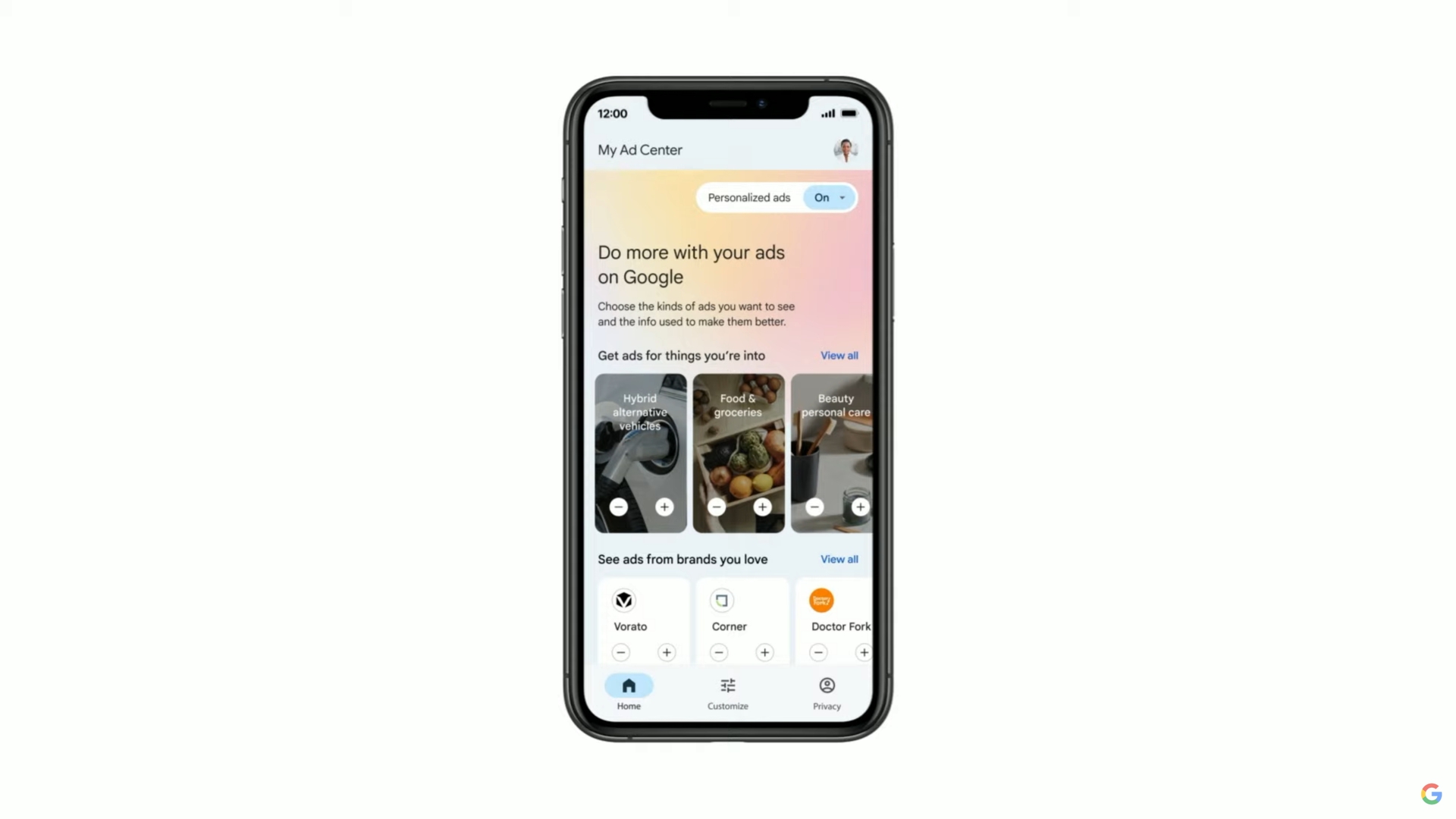 Google IO 2022 mi centro de anuncios