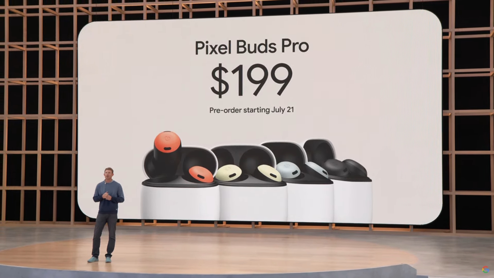 Google IO 2022 pixel buds pro pricing