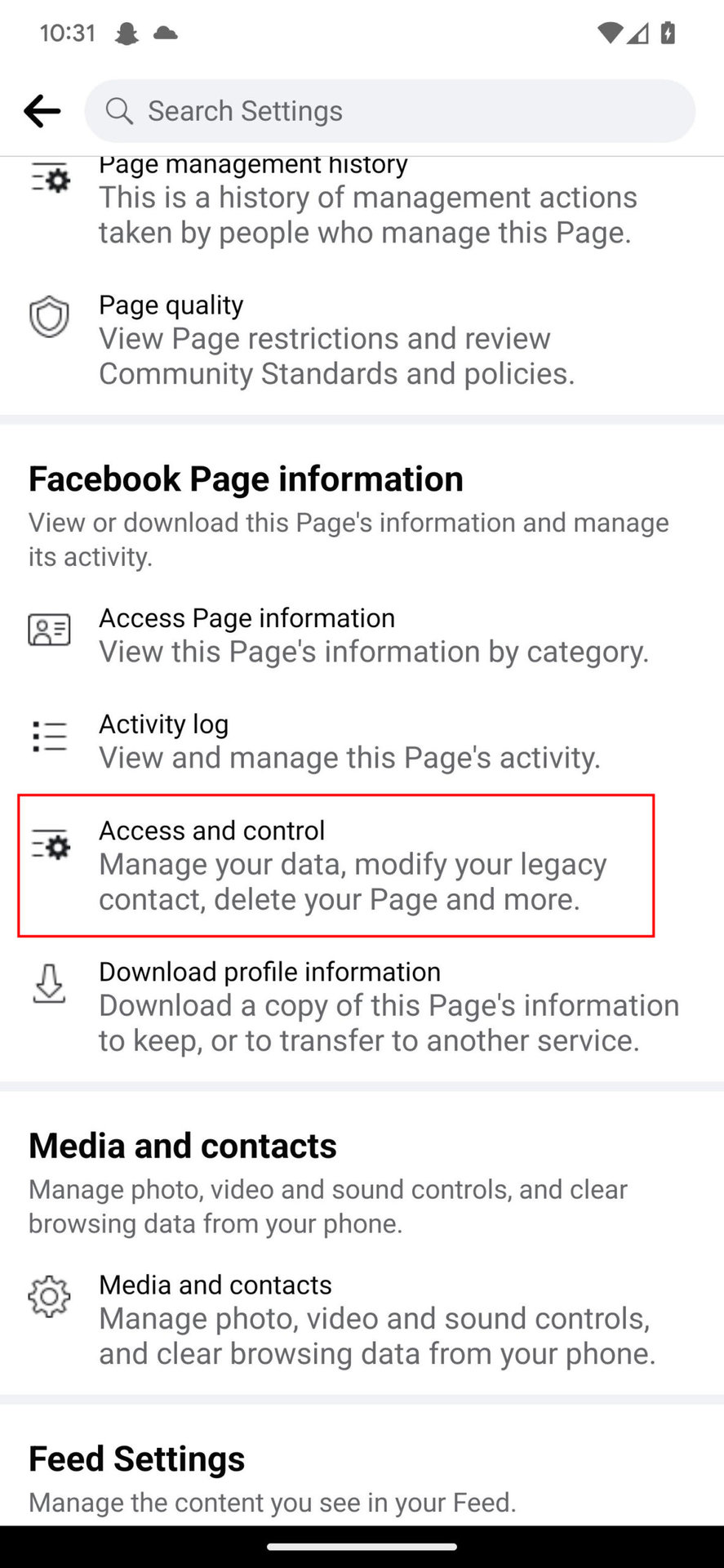 How to deactivate or delete Facebook page on mobile 4