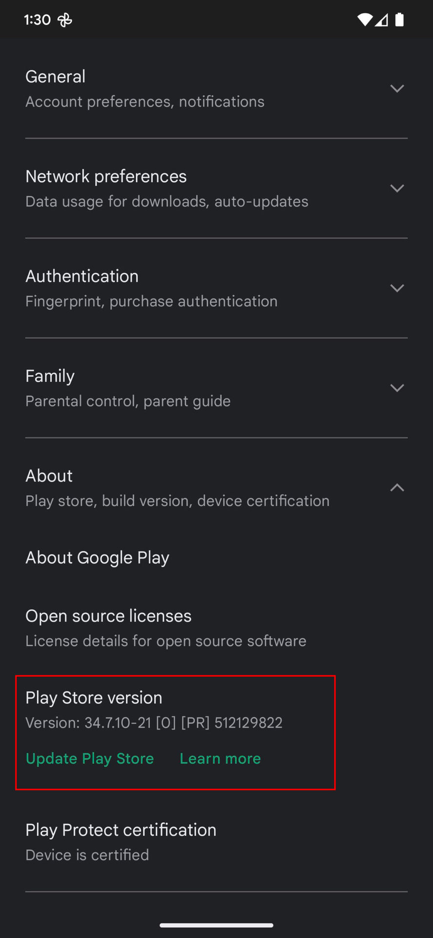 How to enable Google Play developer options 4