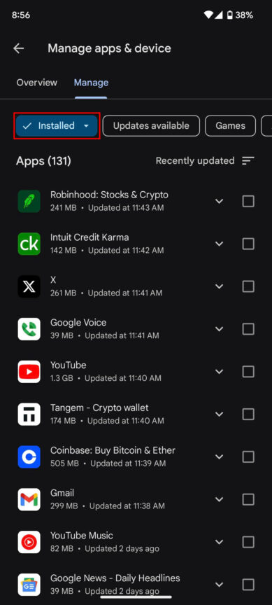 How to find purchased apps on the Google Play Store - Android Authority