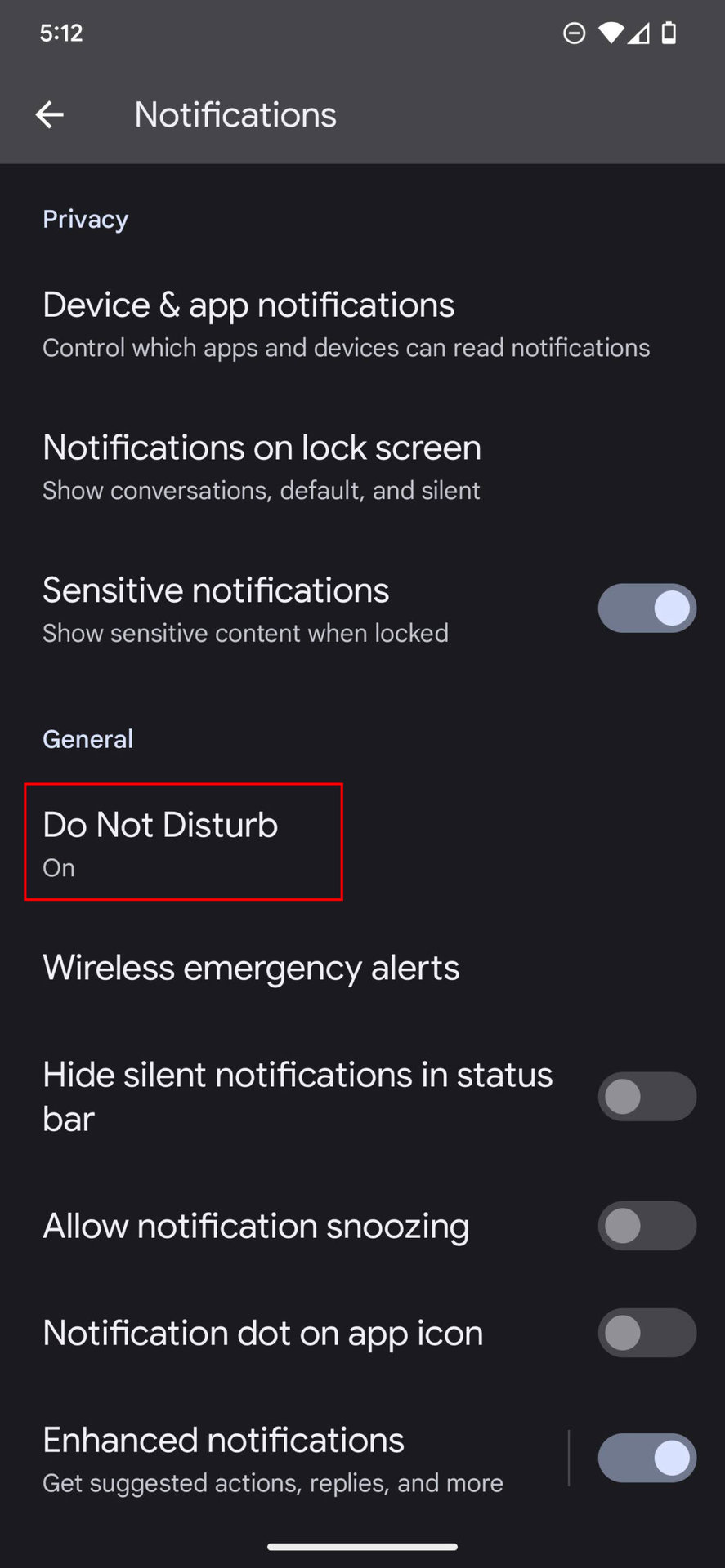 How to use Do Not Disturb mode from the Settings app 2