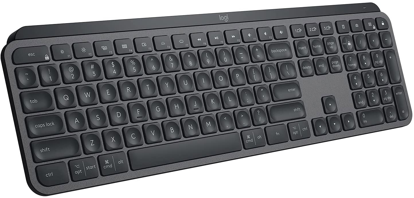 Logitech MX Keys Advanced keyboard in black
