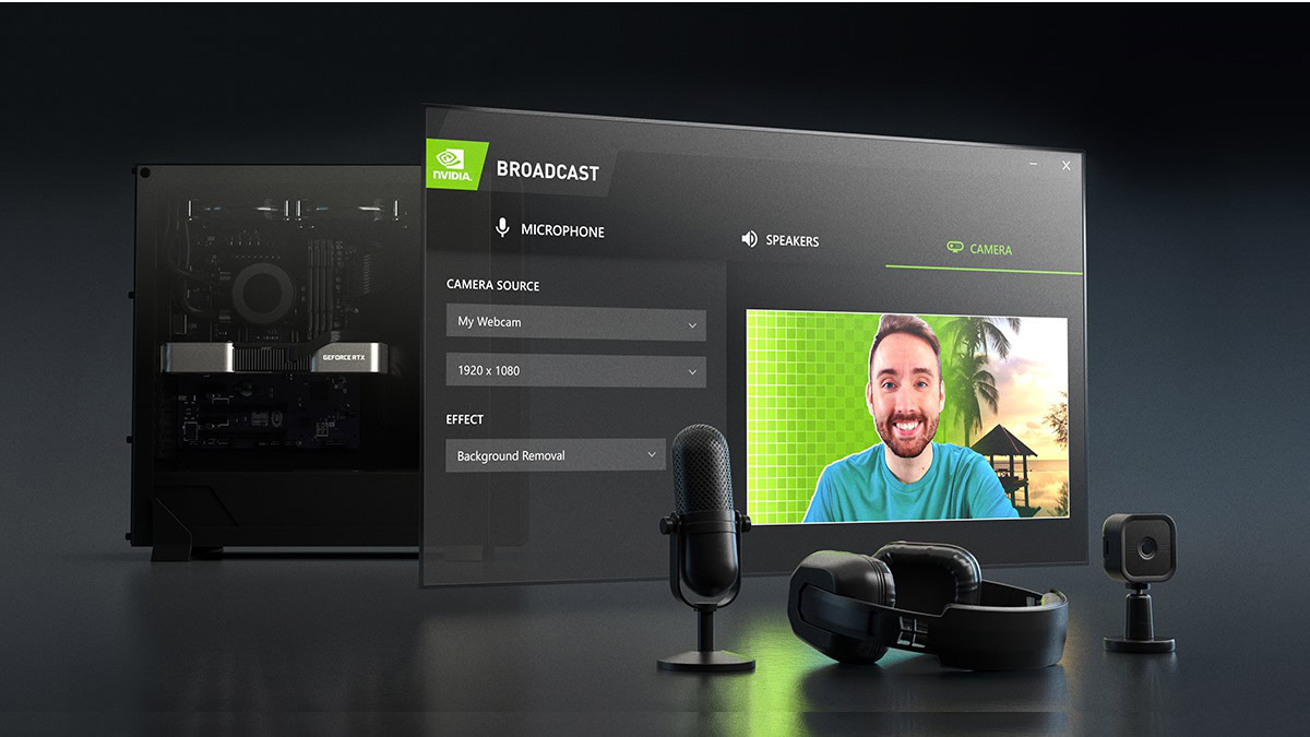 NVIDIA Broadcast hero image