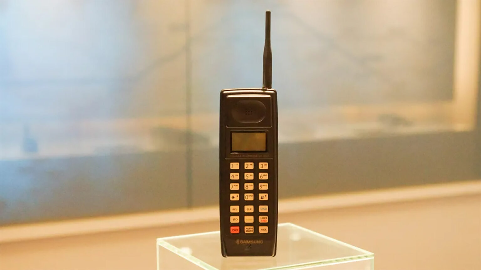 What was the first Samsung cell phone ever? Take a look!