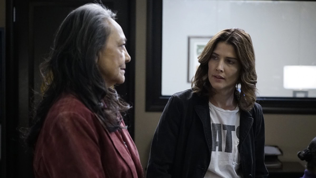 Cobie Smulders and Tantoo Cardinal in Stumptown - shows like the flight attendant