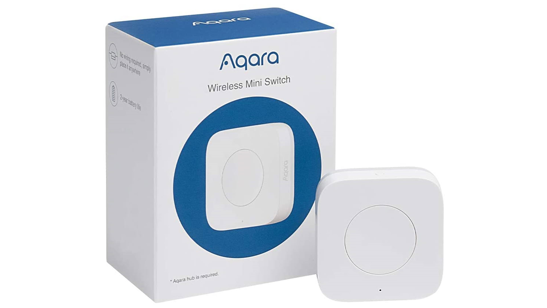 The Aqara Wireless Mini Switch