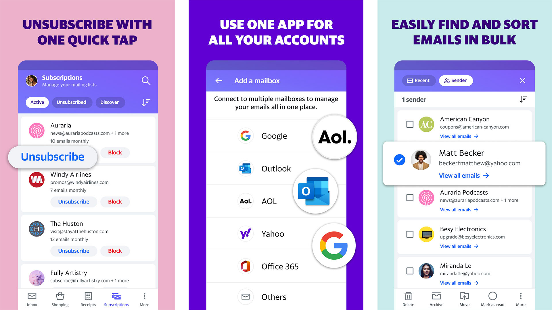 Email app de Yahoo e outros – Apps no Google Play