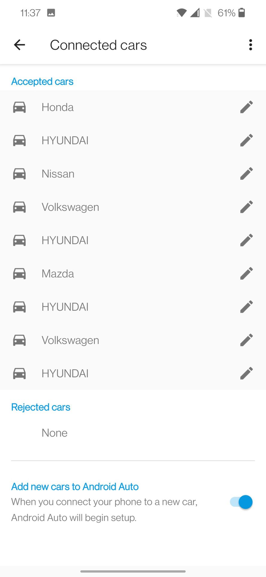 android auto connected cars