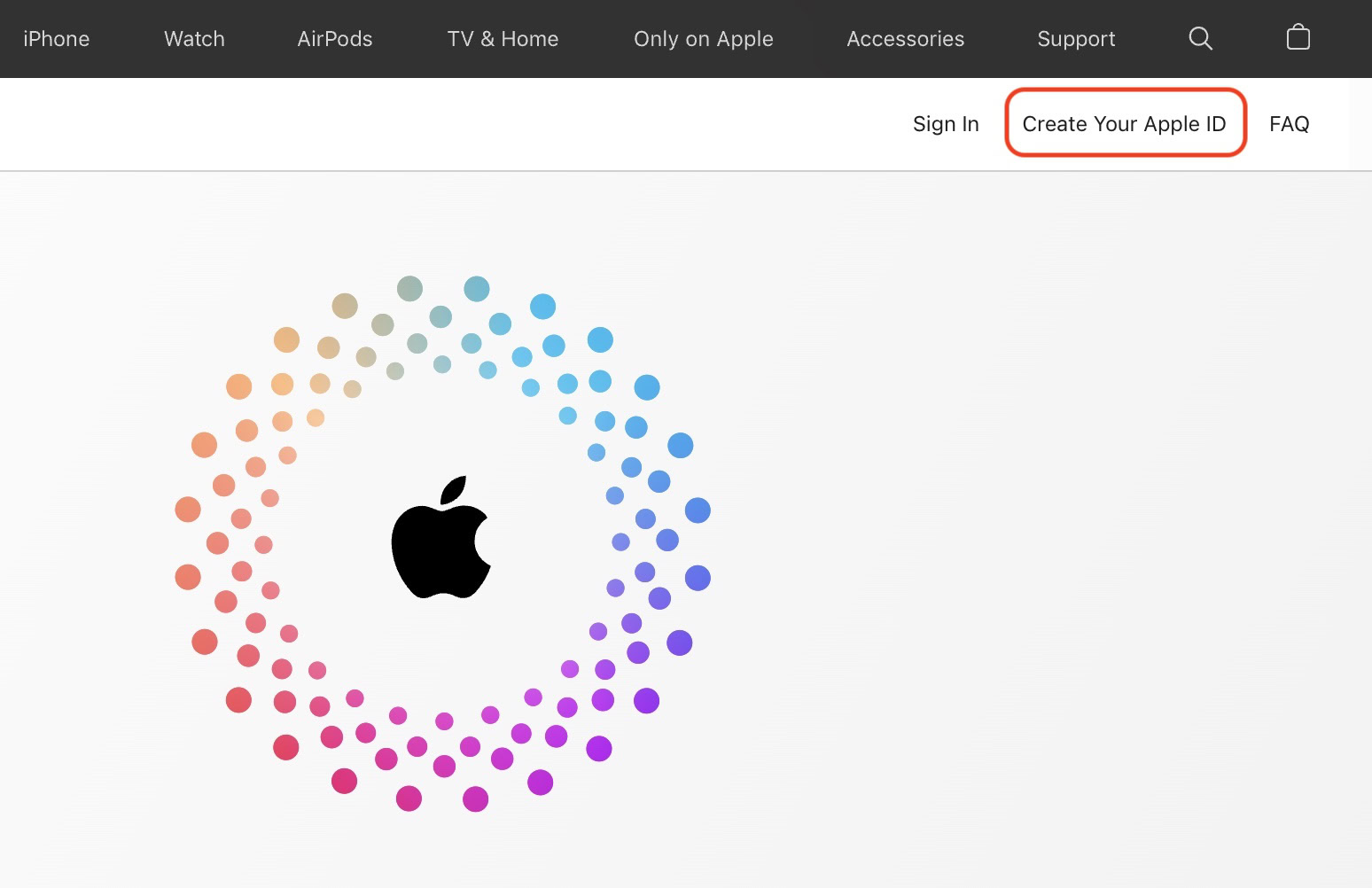 appleid website