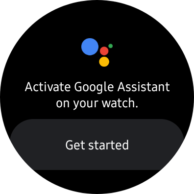google assistant galaxy watch 4 activate 1