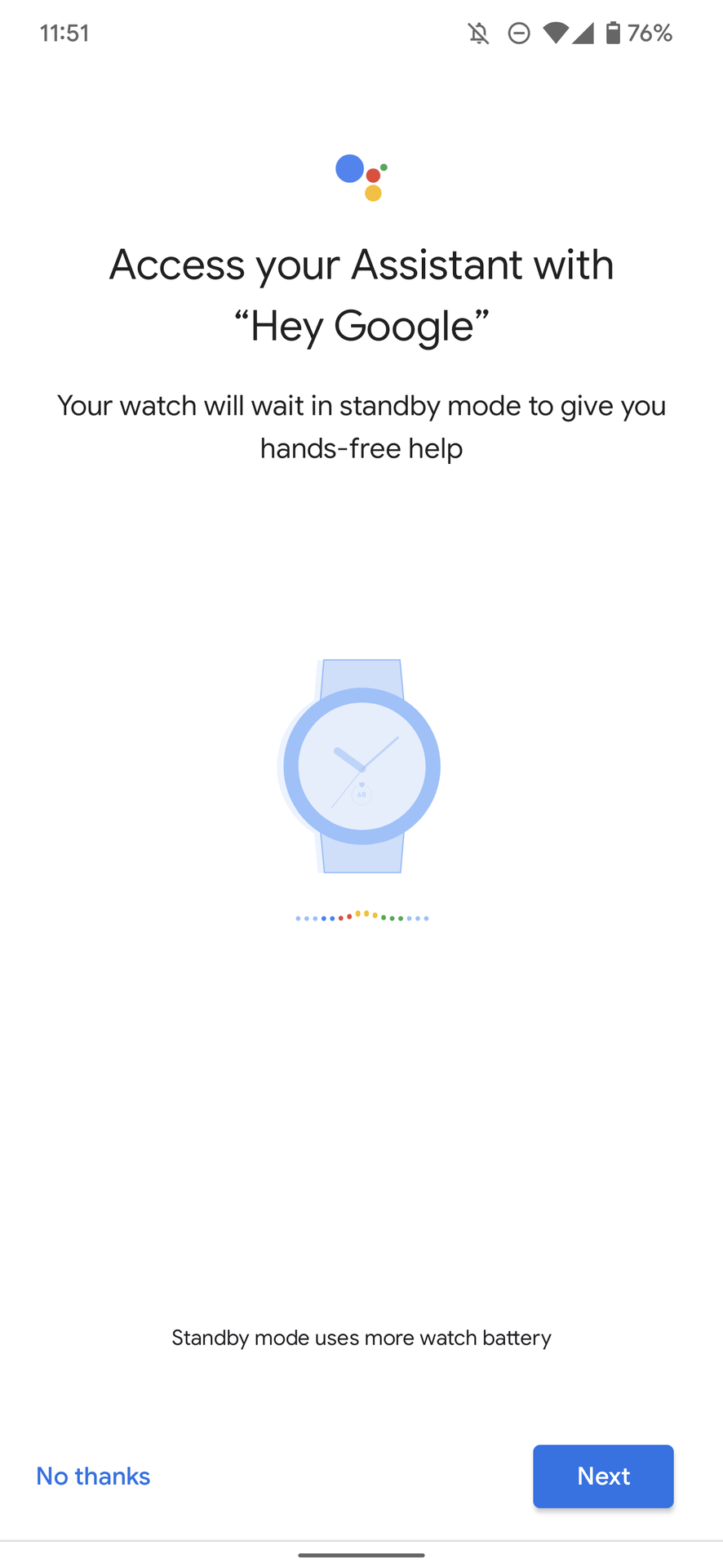 google assistant galaxy watch 4 activate 4