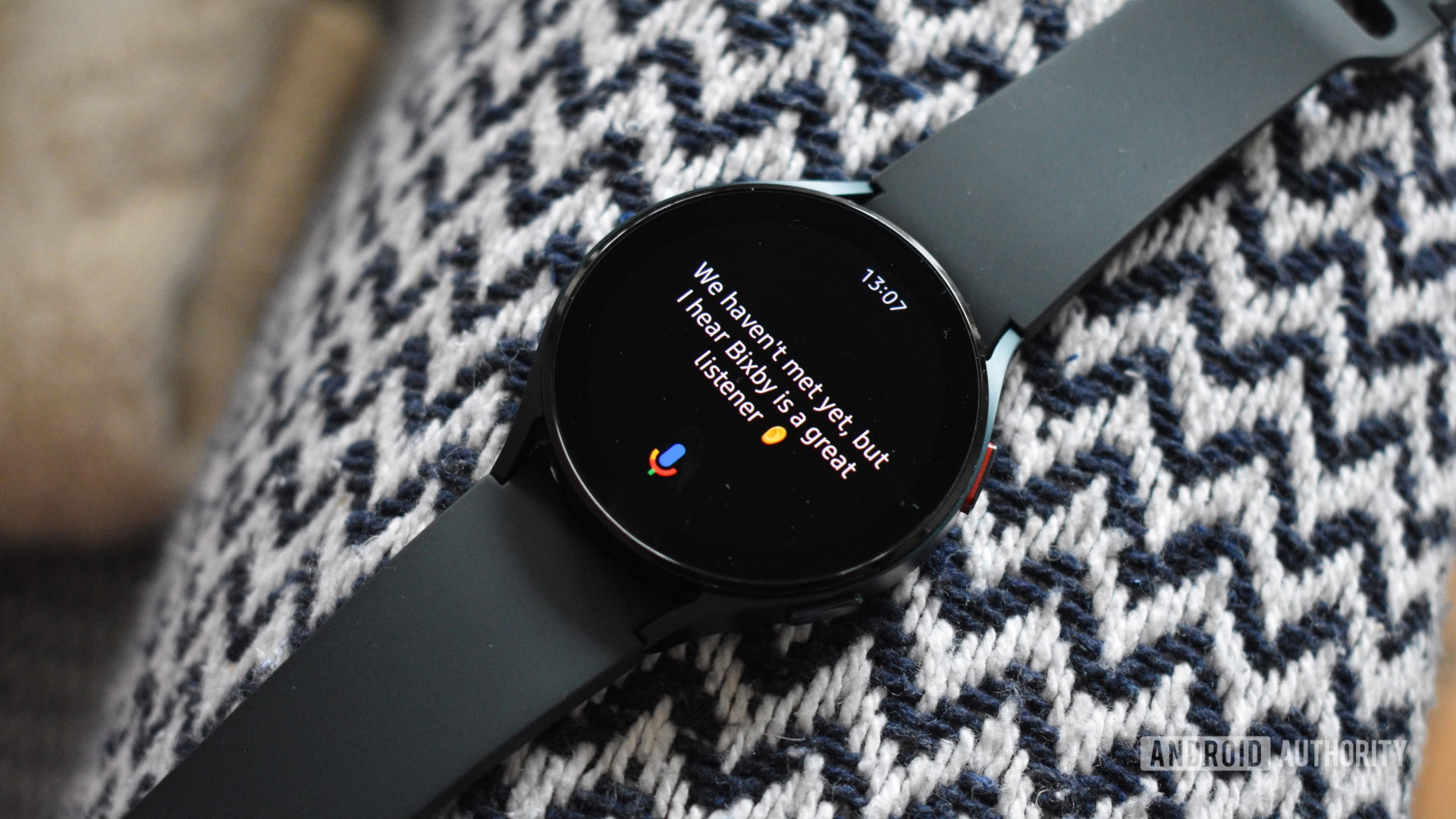 google assistant galaxy watch 4 bixby