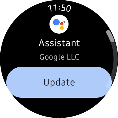 google assistant galaxy watch 4 update 4