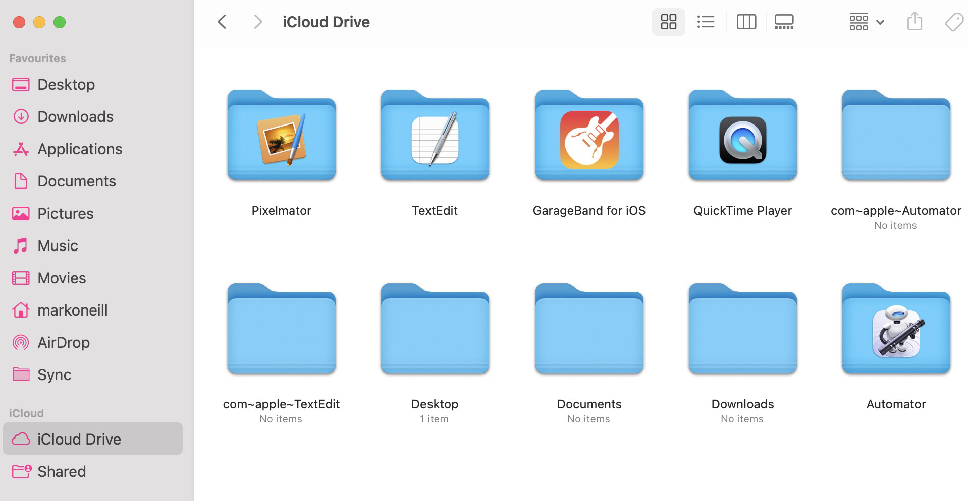 icloud drive macos storage