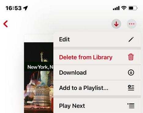 ios apple music delete playlist