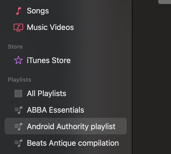 macos playlist list