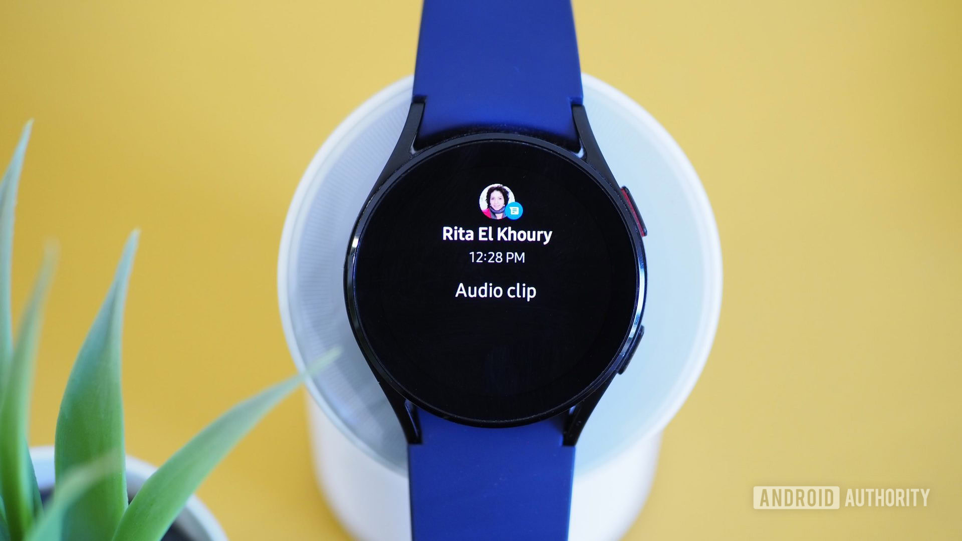 samsung galaxy watch 4 voice message google messages