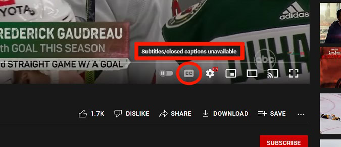 subtitles unavailable