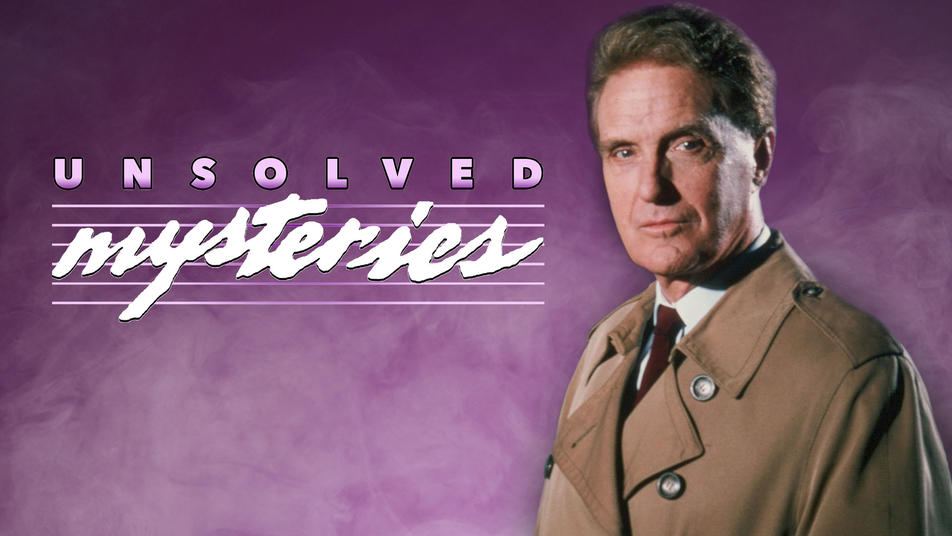 Host Robert Stack of Unsolved Mysteries